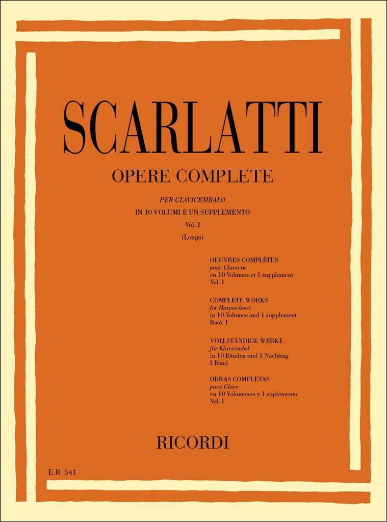 Opere Complete Per Clavicembalo Vol. I
